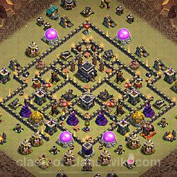 Base plan (layout), Town Hall Level 9 for clan wars (#2918)