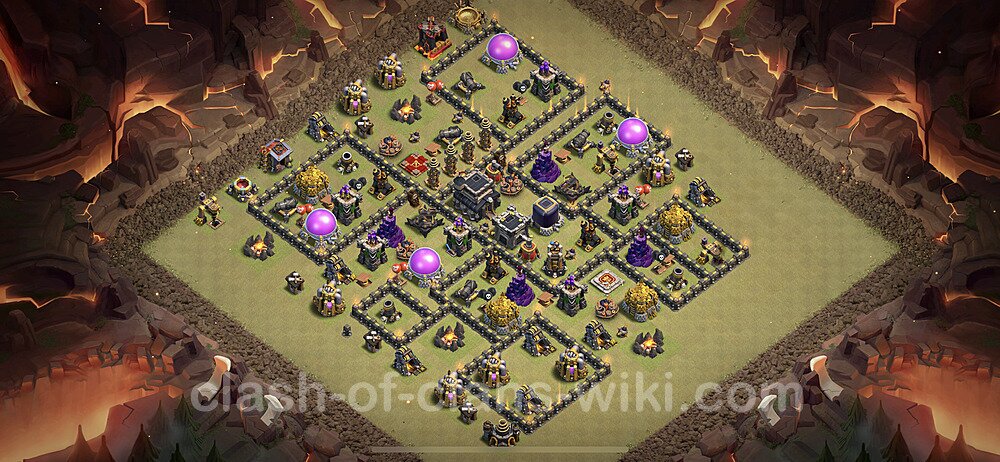 Municipio livello 9 Base di Guerra + Link, Anti tutto, Ibrido - Miglior Disposizione Villaggio COC TH9, #19